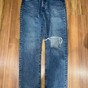 Levi's Blue Straight Leg Jeans